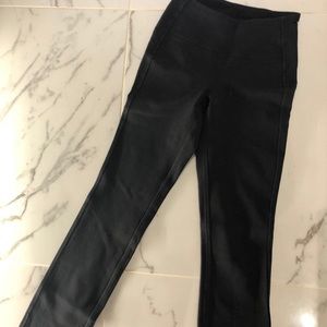 Black Lululemon here to there high rise pants